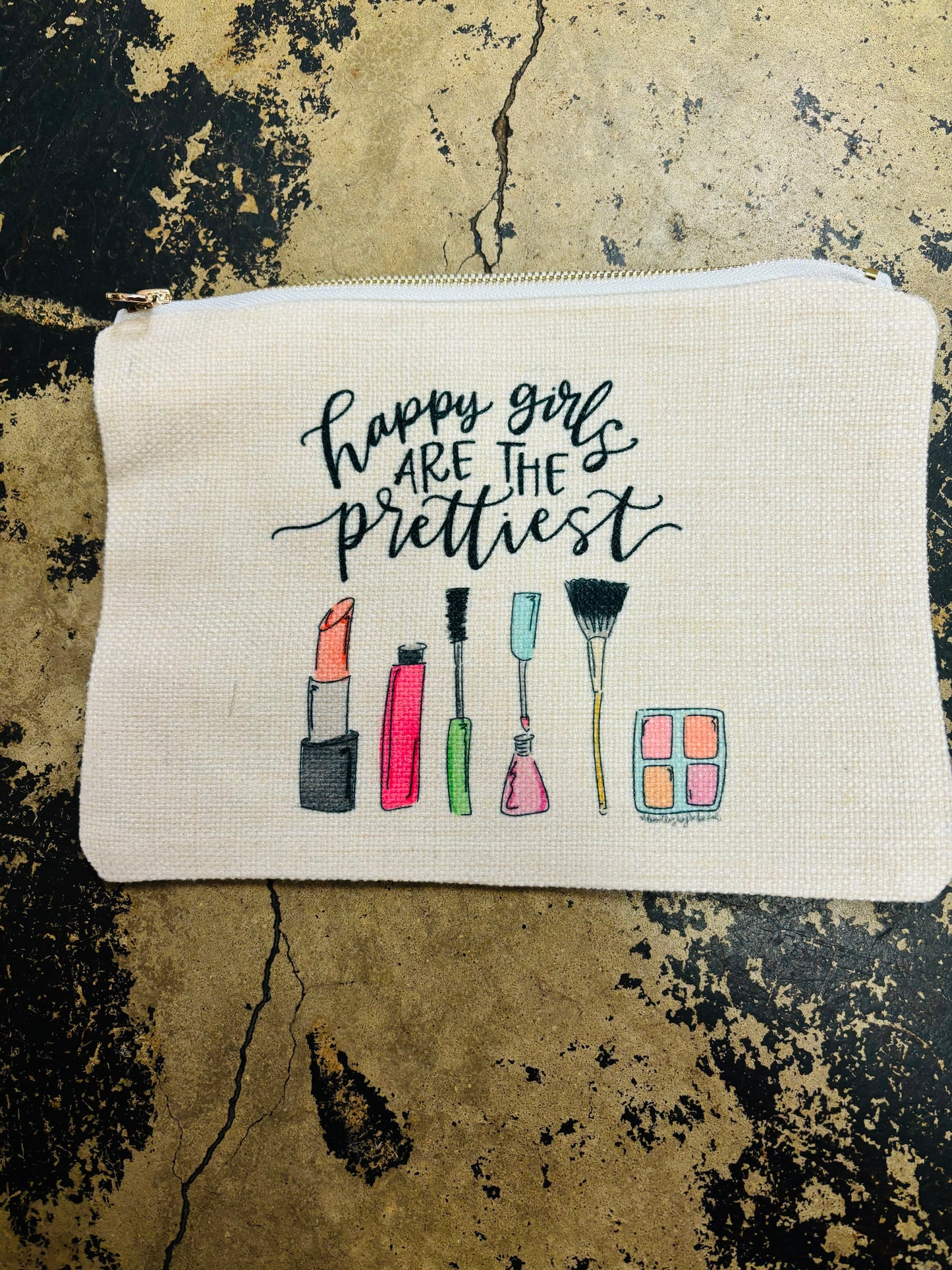 Canvas Makeup Bags