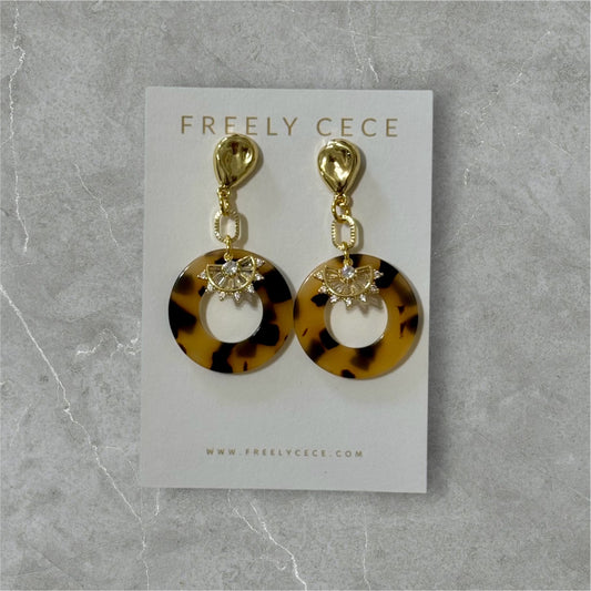 Tortoise Earrings