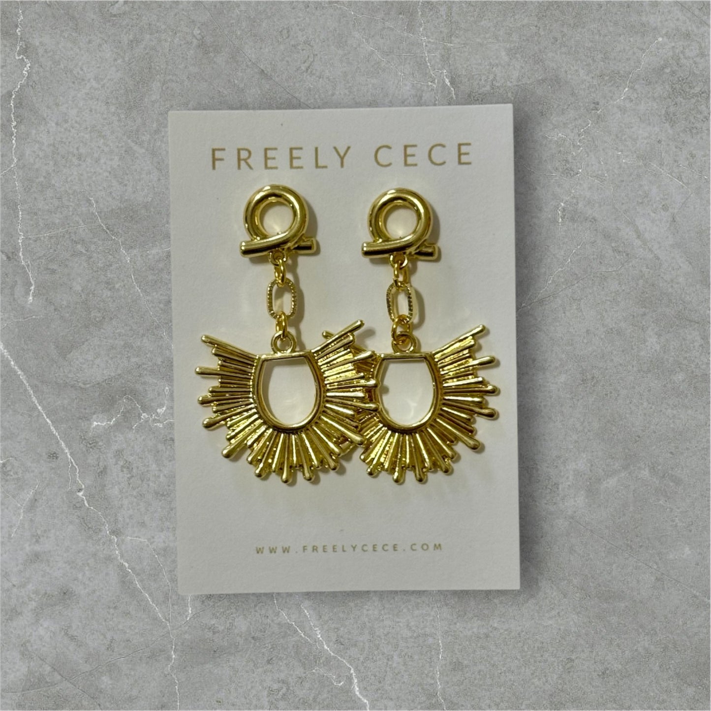 Sunburst Earrings