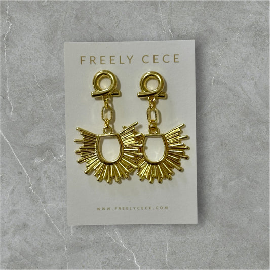 Sunburst Earrings