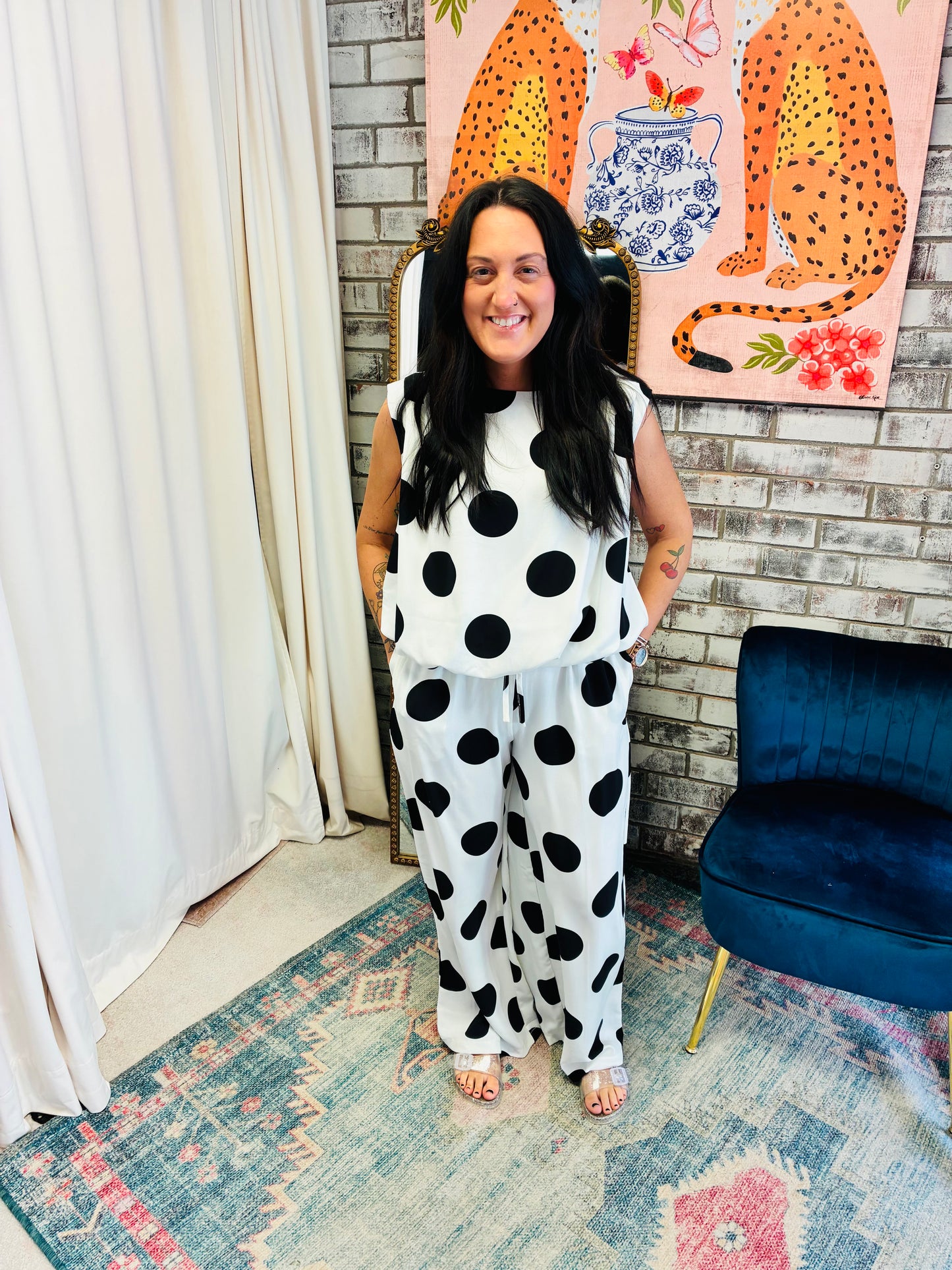 Laura Polka Dot Set