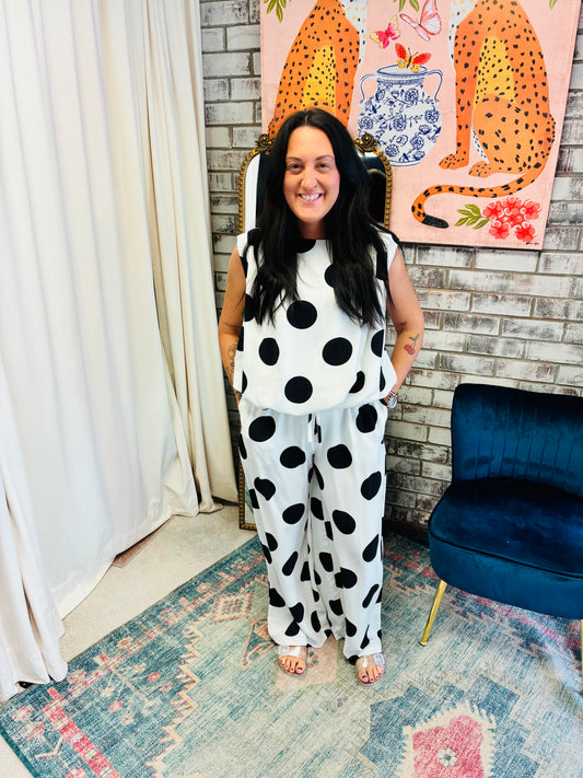 Laura Polka Dot Set