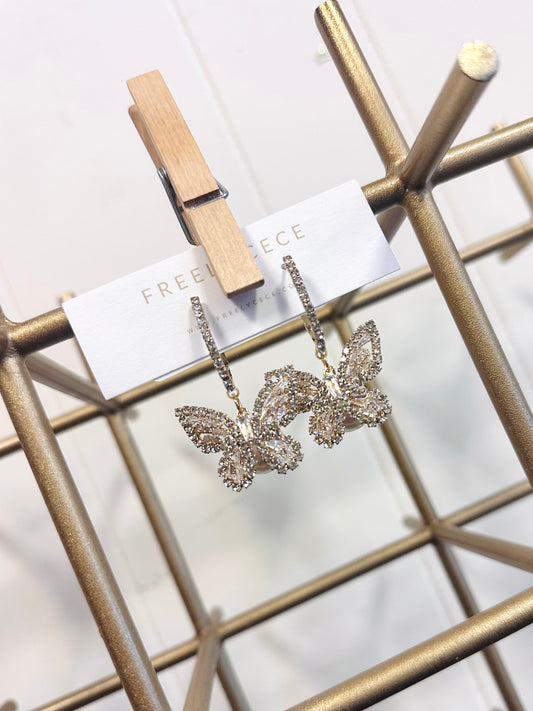 Butterfly Huggie