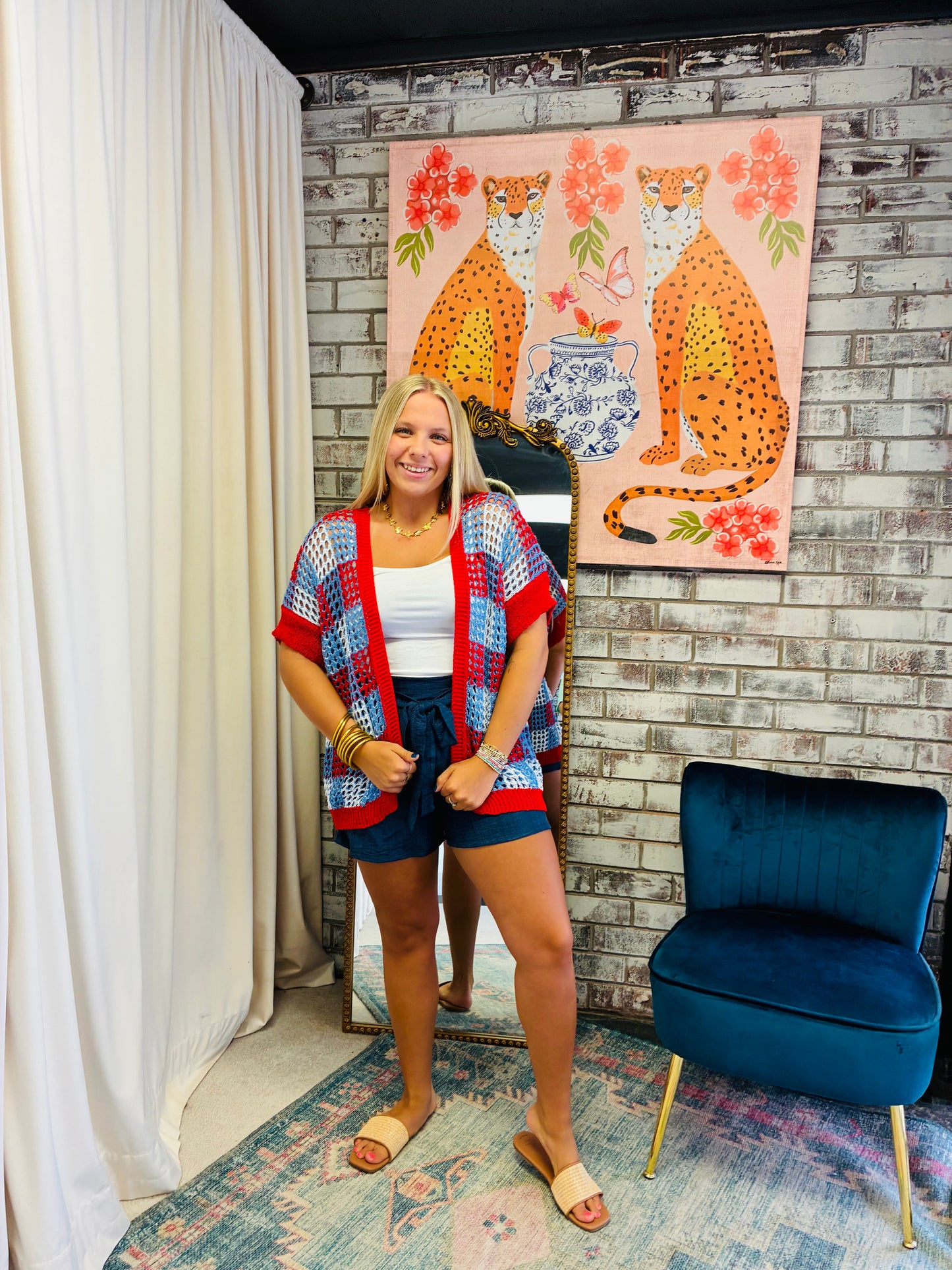 Patriotic Cardigan