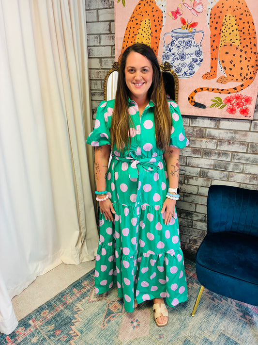 Tate Polka Dott Dress