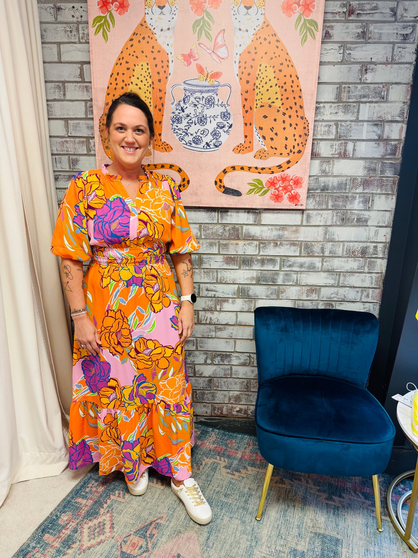Orange Blossom Dress