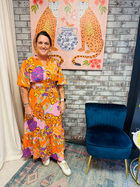 Orange Blossom Dress