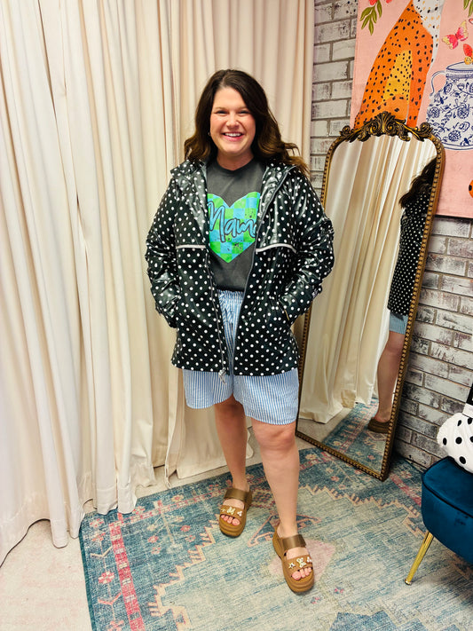 Curvy Lulu Mac Rain Coat