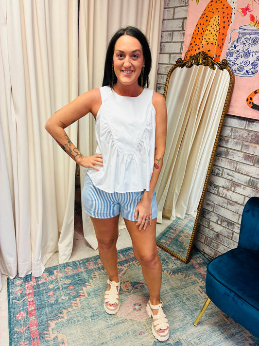 Amara Ruffle Top