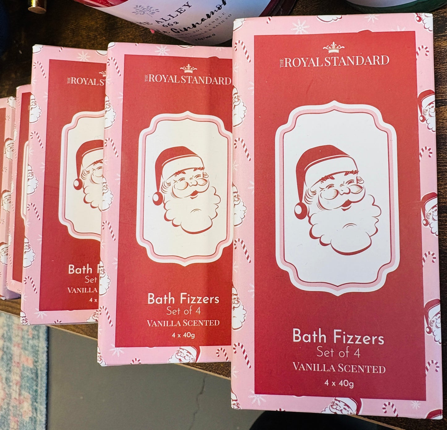 Candy Cane Bath Fizzers