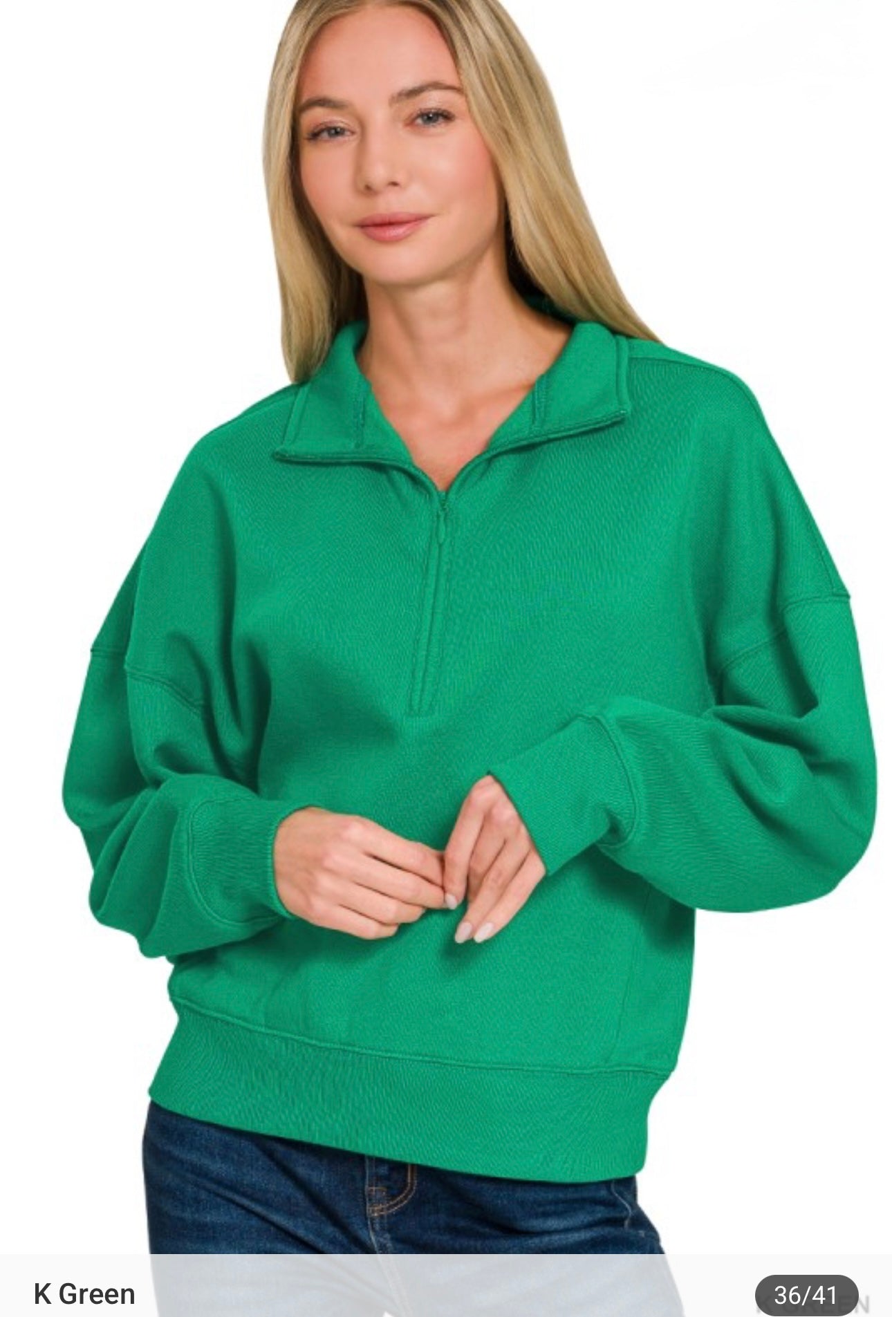 Quarter Zip Pullover