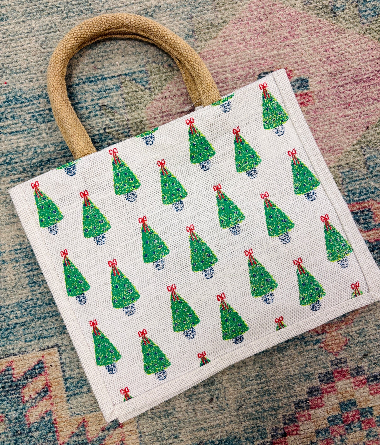 Small Christmas Tree Tote Bag