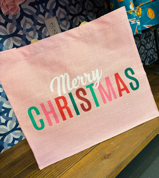 Merry Christmas Carryall Tote