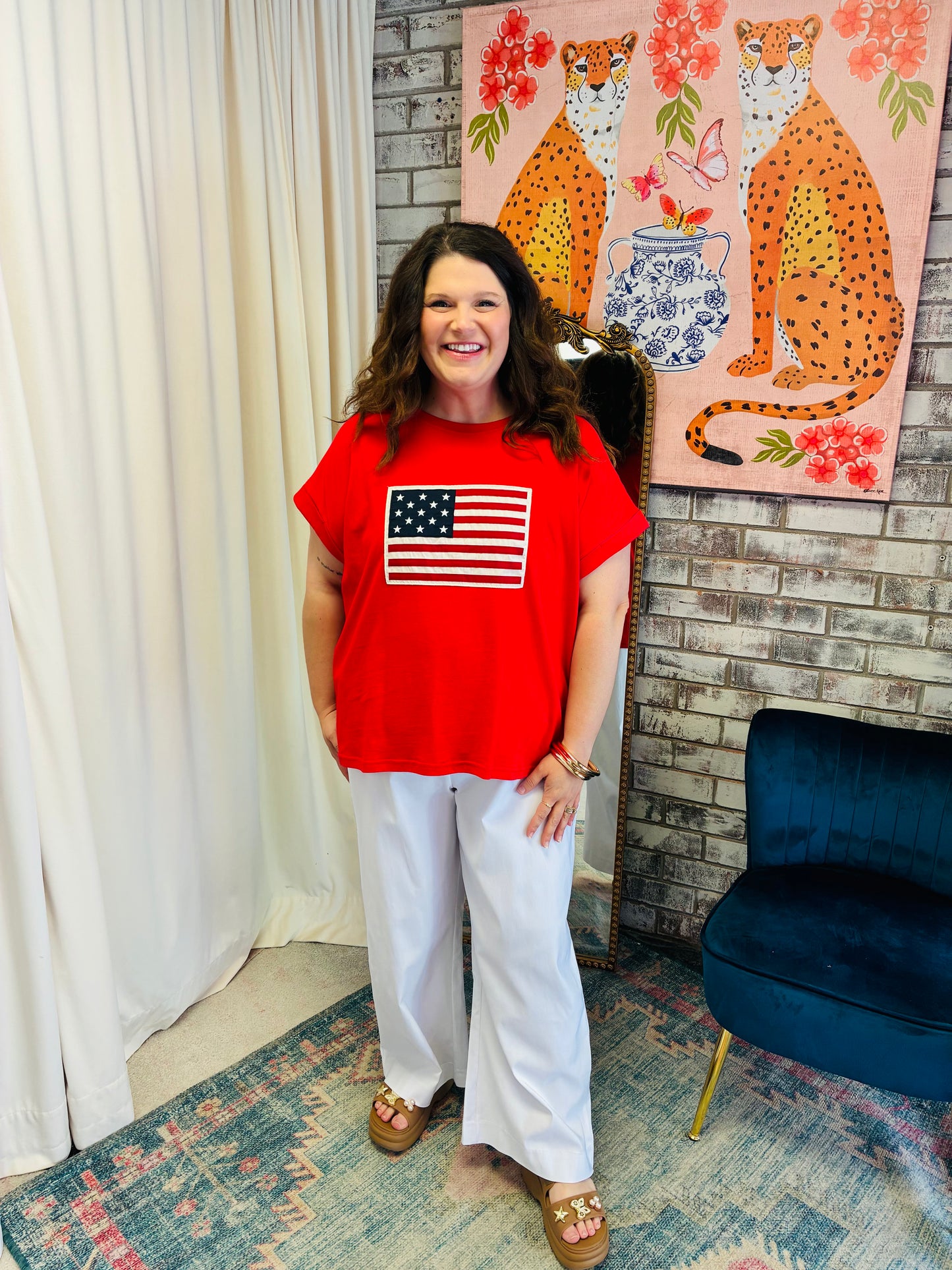 Curvy Brave Tee