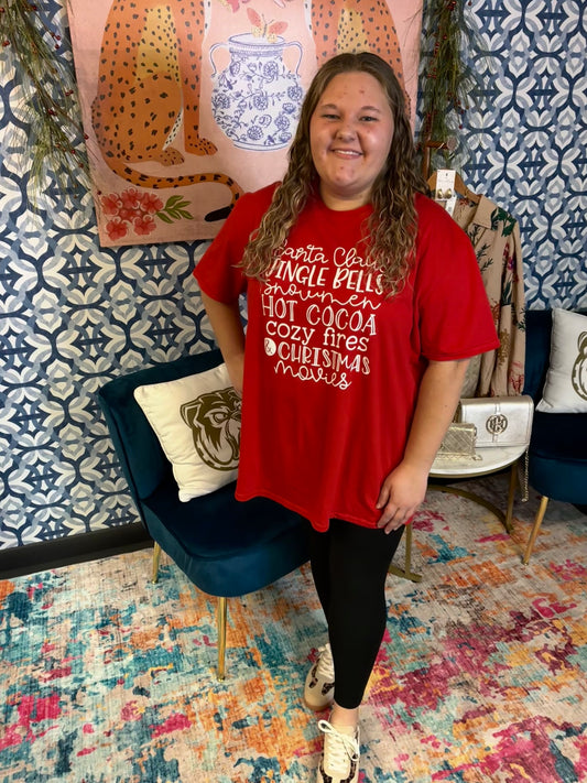 Red Christmas Tee
