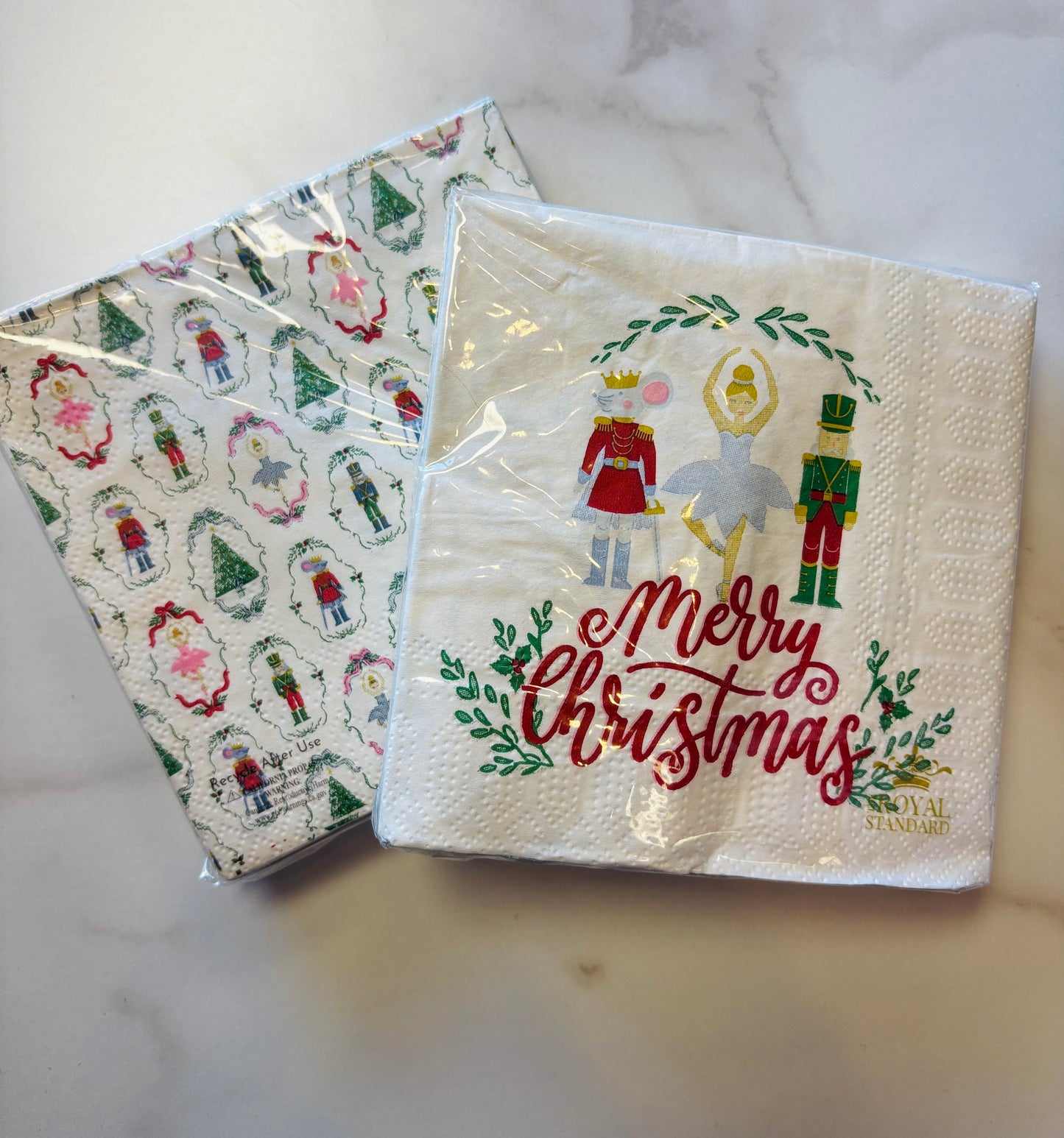 Cocktail Christmas Napkins