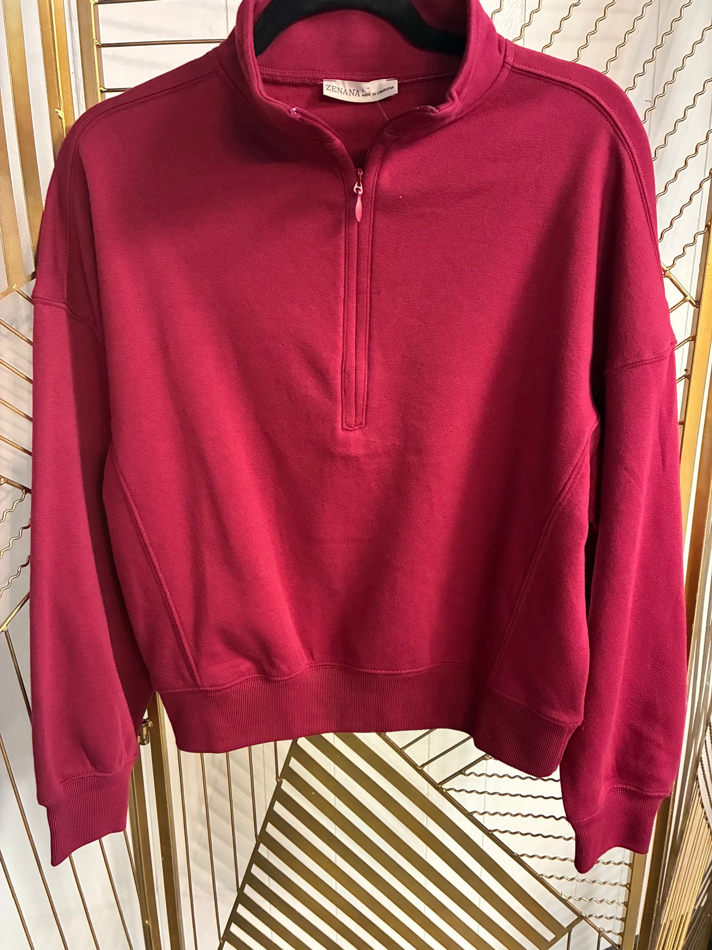 Quarter Zip Pullover