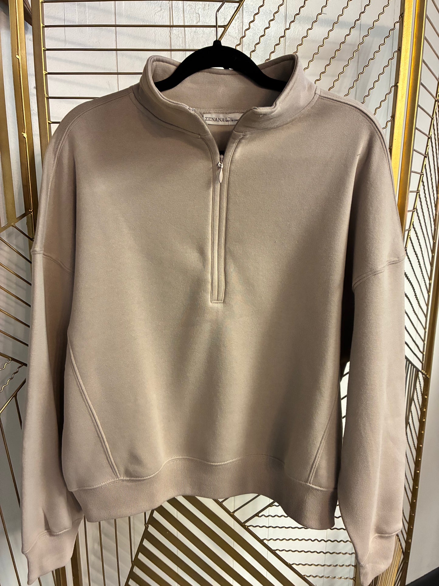 Quarter Zip Pullover