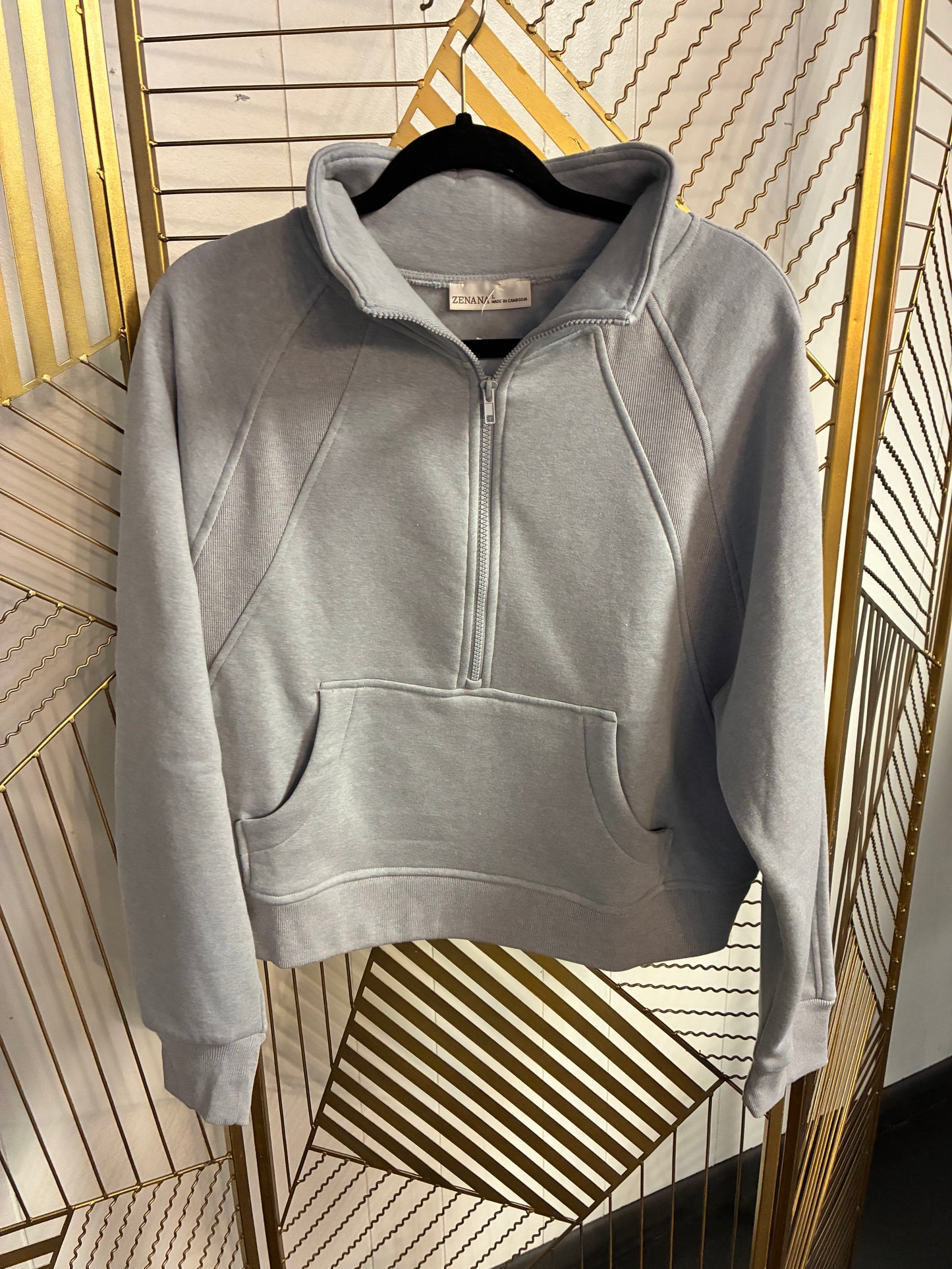 Pocket Quarter Zip