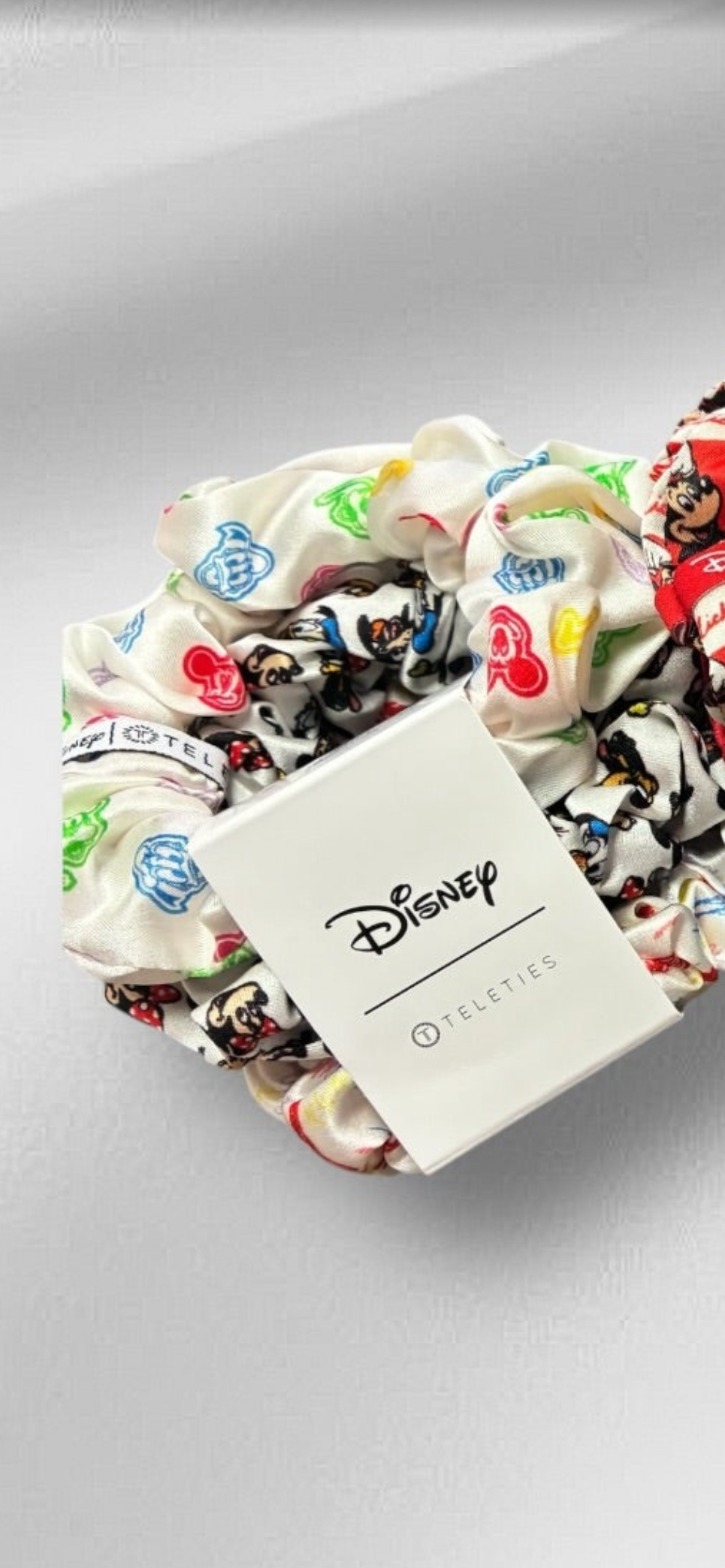 Disney Teleties Silk Scrunchies