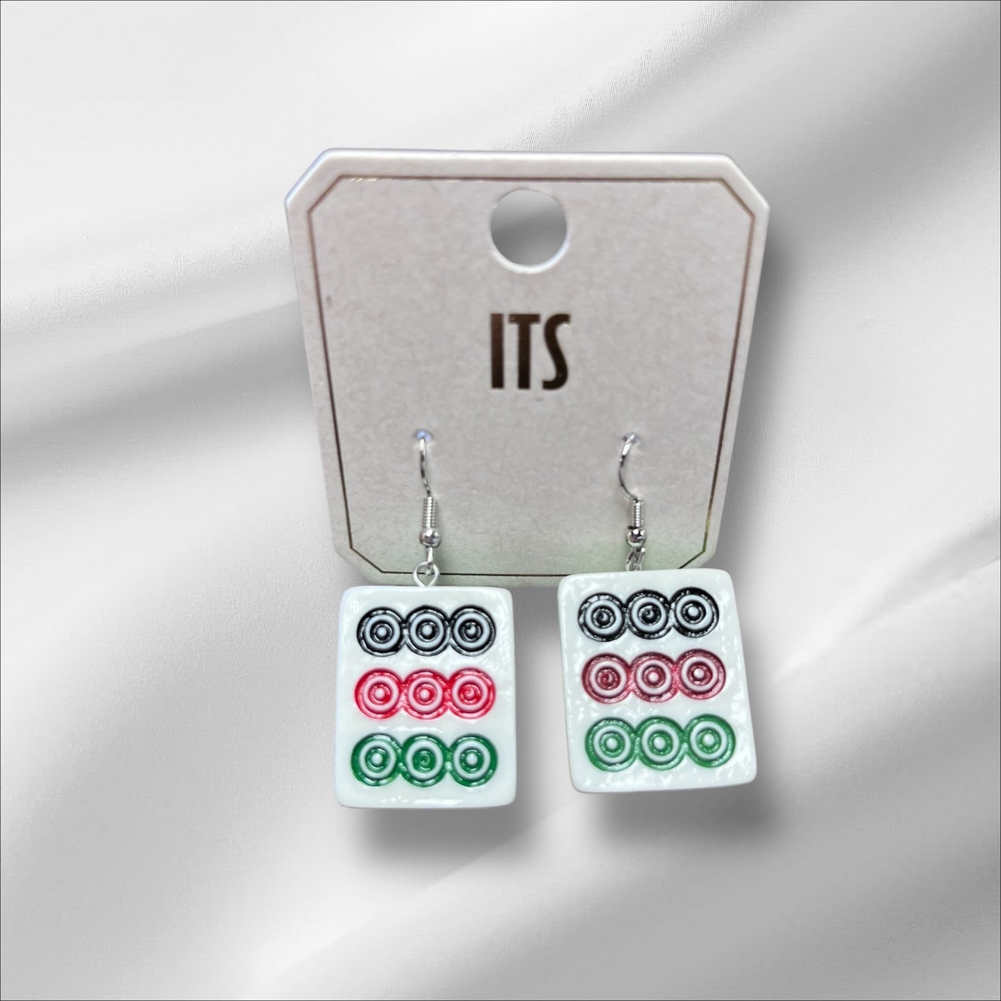 Mahjong Earrings