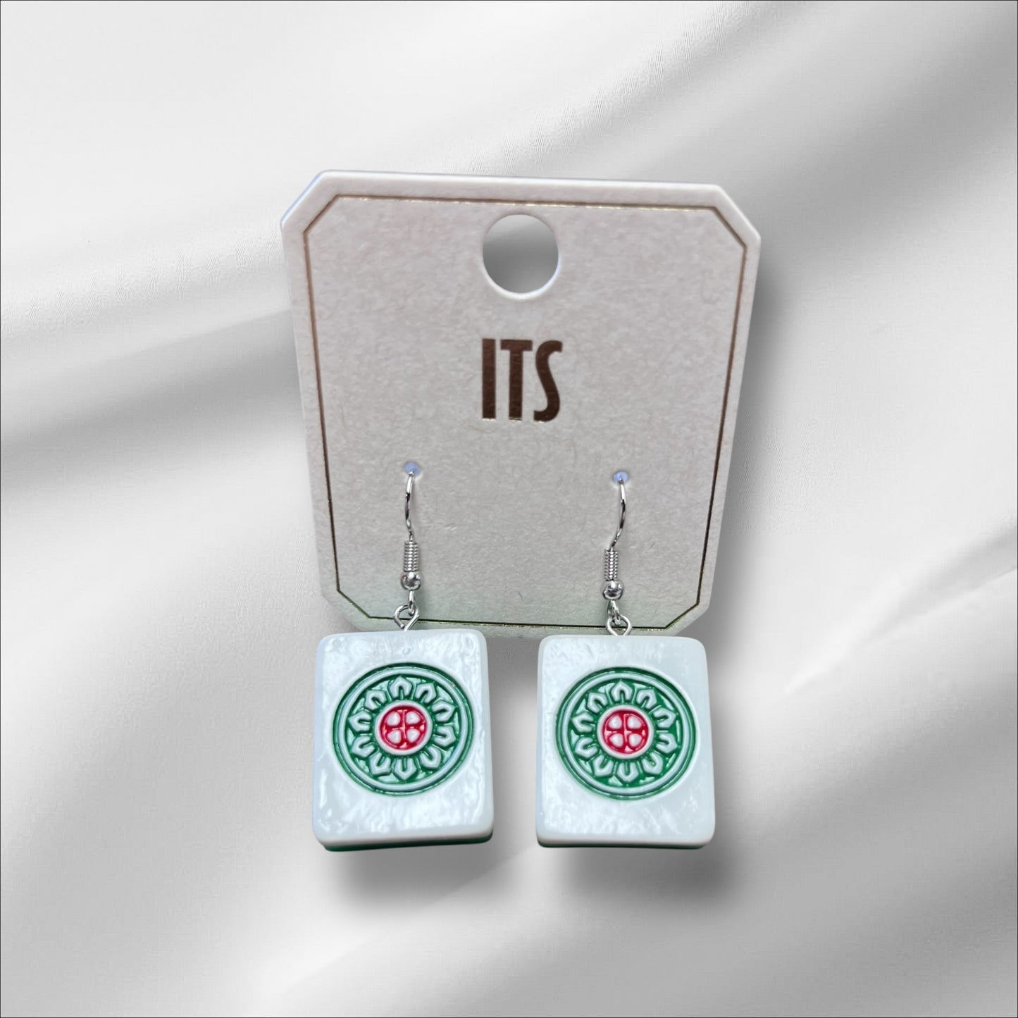 Mahjong Earrings