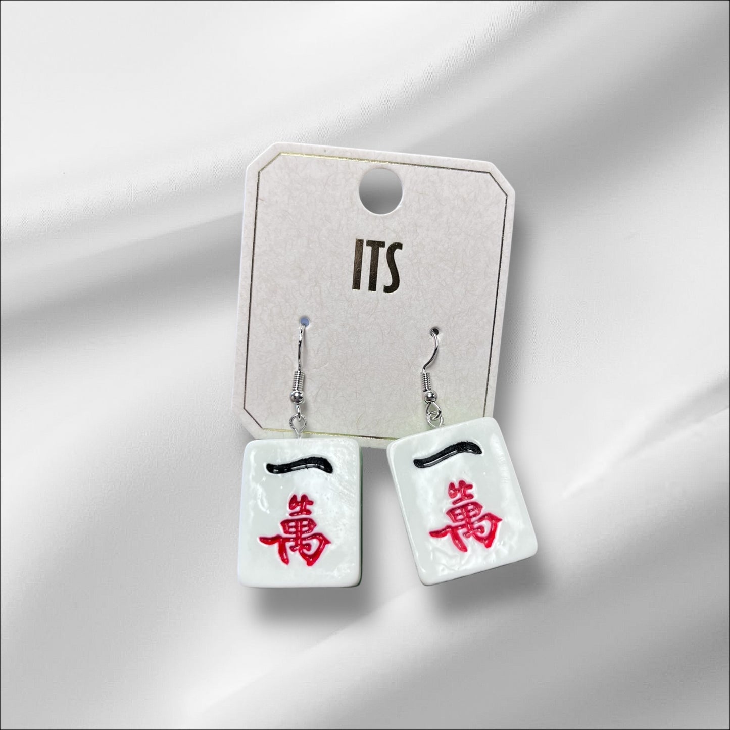 Mahjong Earrings