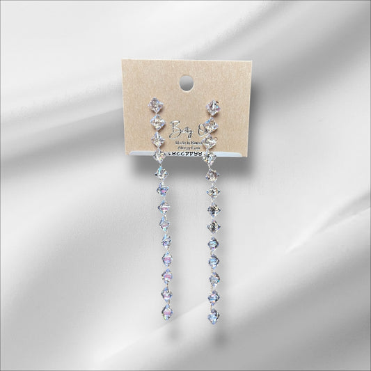 Diamond Drape Earings