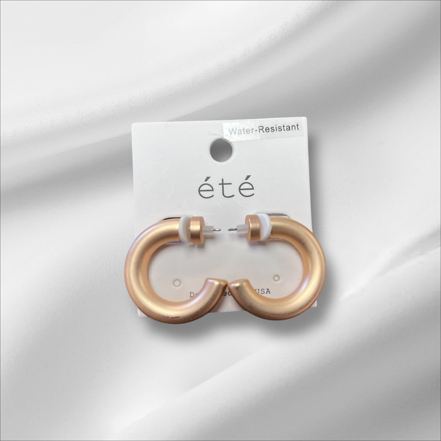Harley Gold Hoops