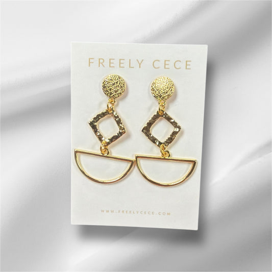 Half Circle Earring