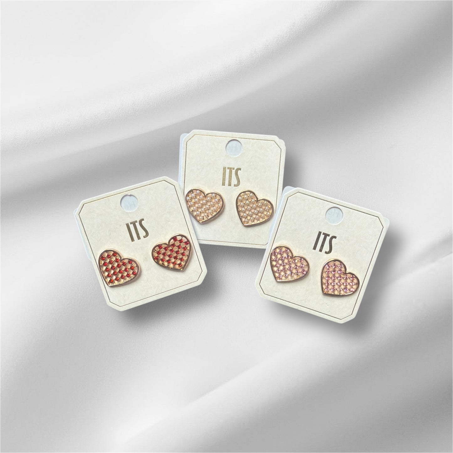 Studded Heart Earring
