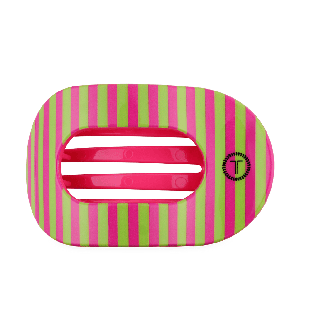 Large Teleties Flat Round Clip