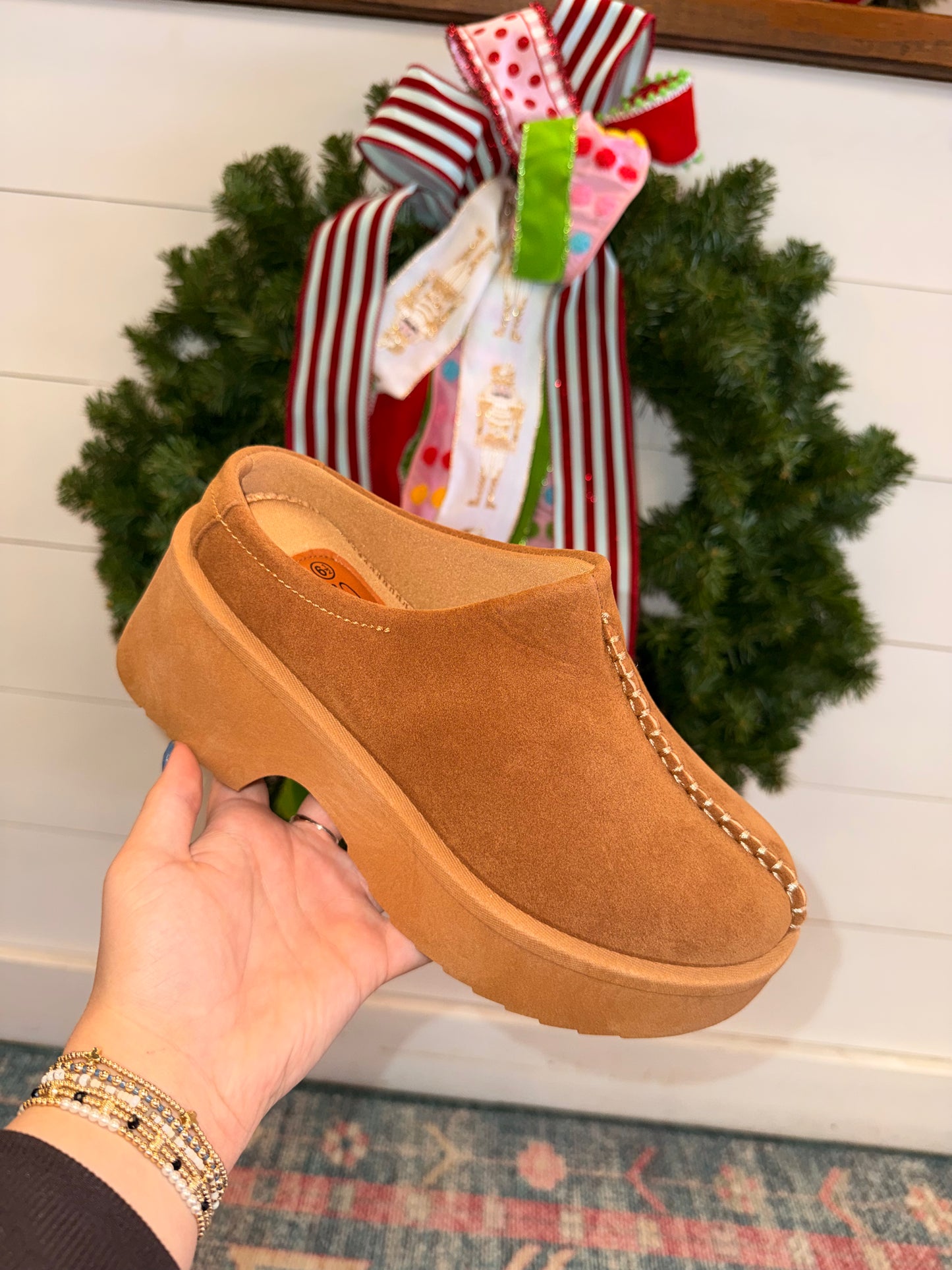 Holly Platform Clogs