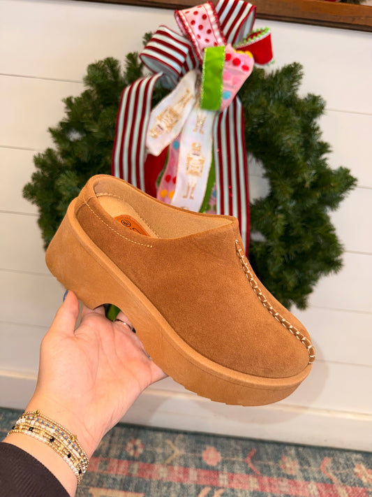 Holly Platform Clogs