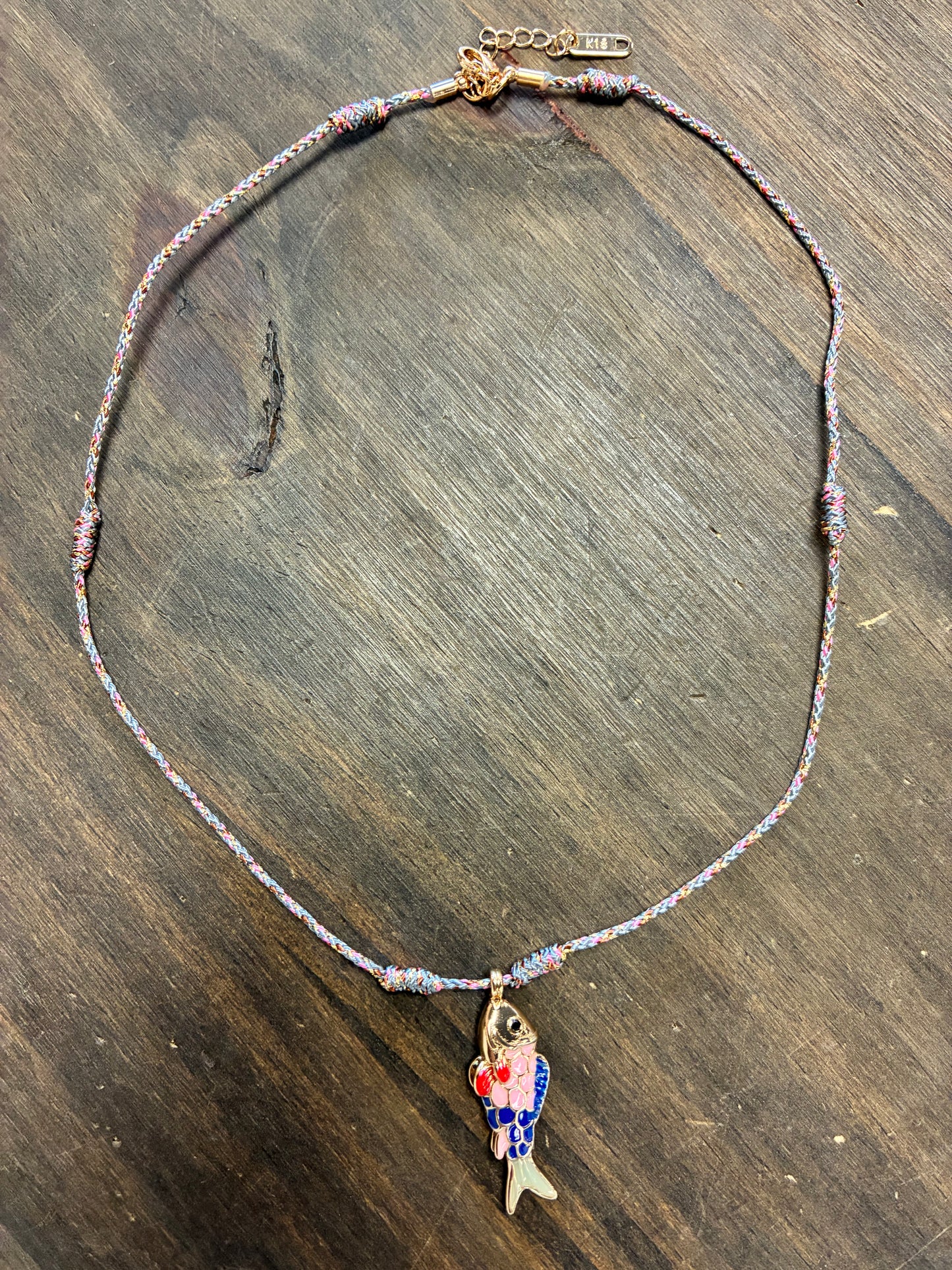 Coastal Colors Cord Necklace