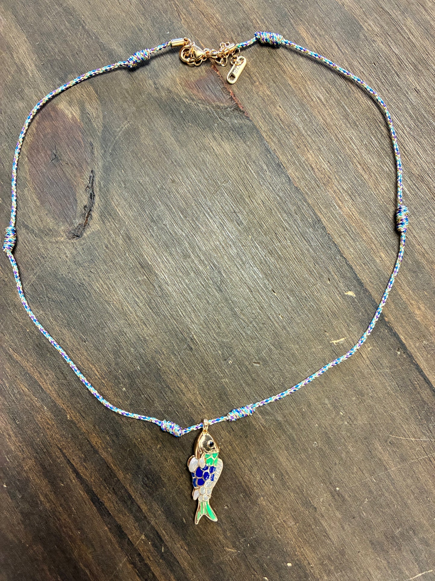Coastal Colors Cord Necklace