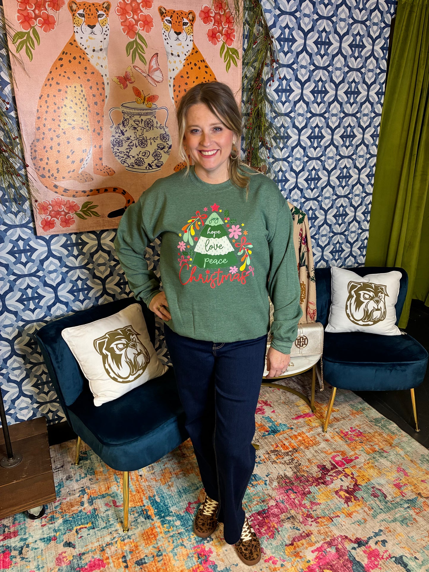 Joy Hope Love Peace Sweatshirt