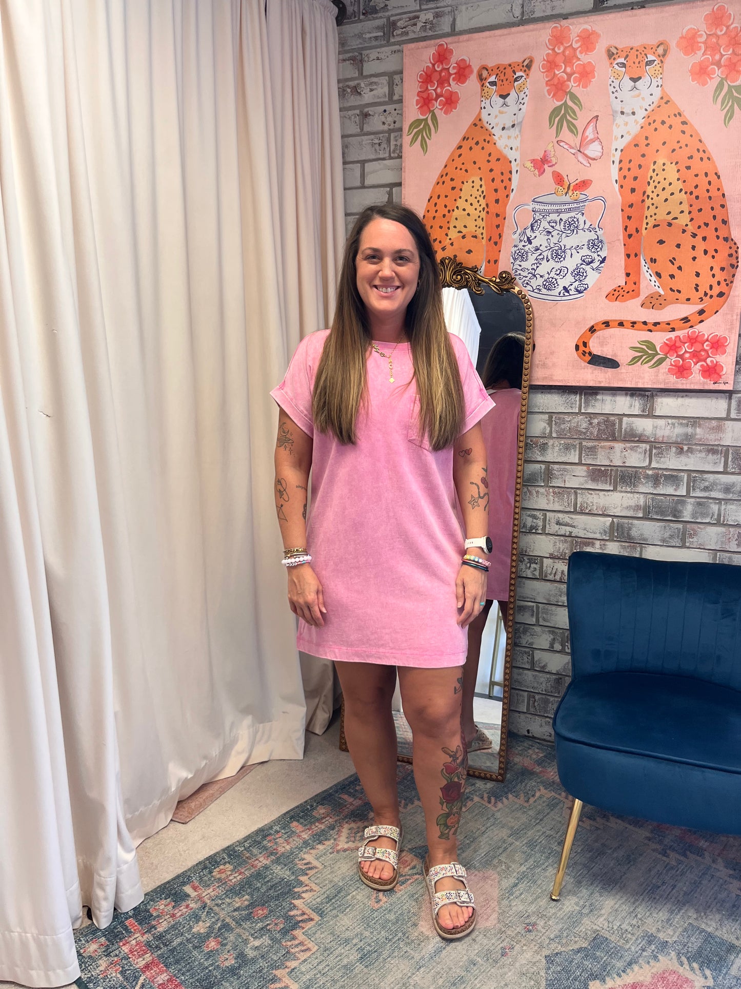 Colorway Tee Dress