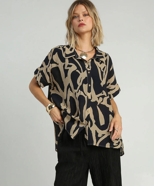 Leah Curve Blouse