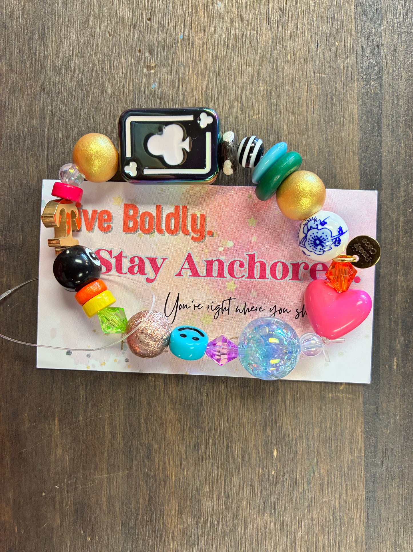 Live Bold Bracelet