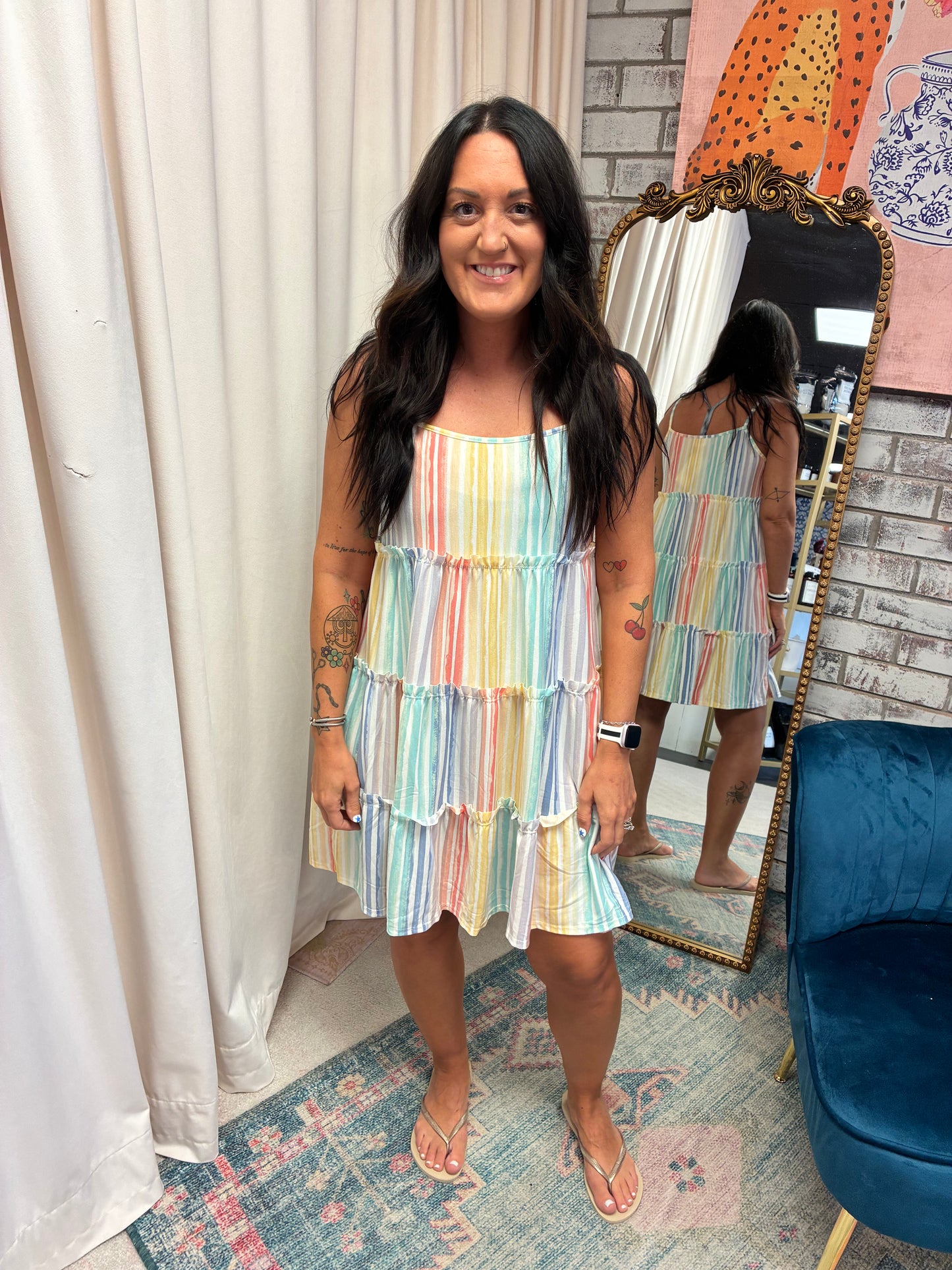 Sunshine Stripe Dress