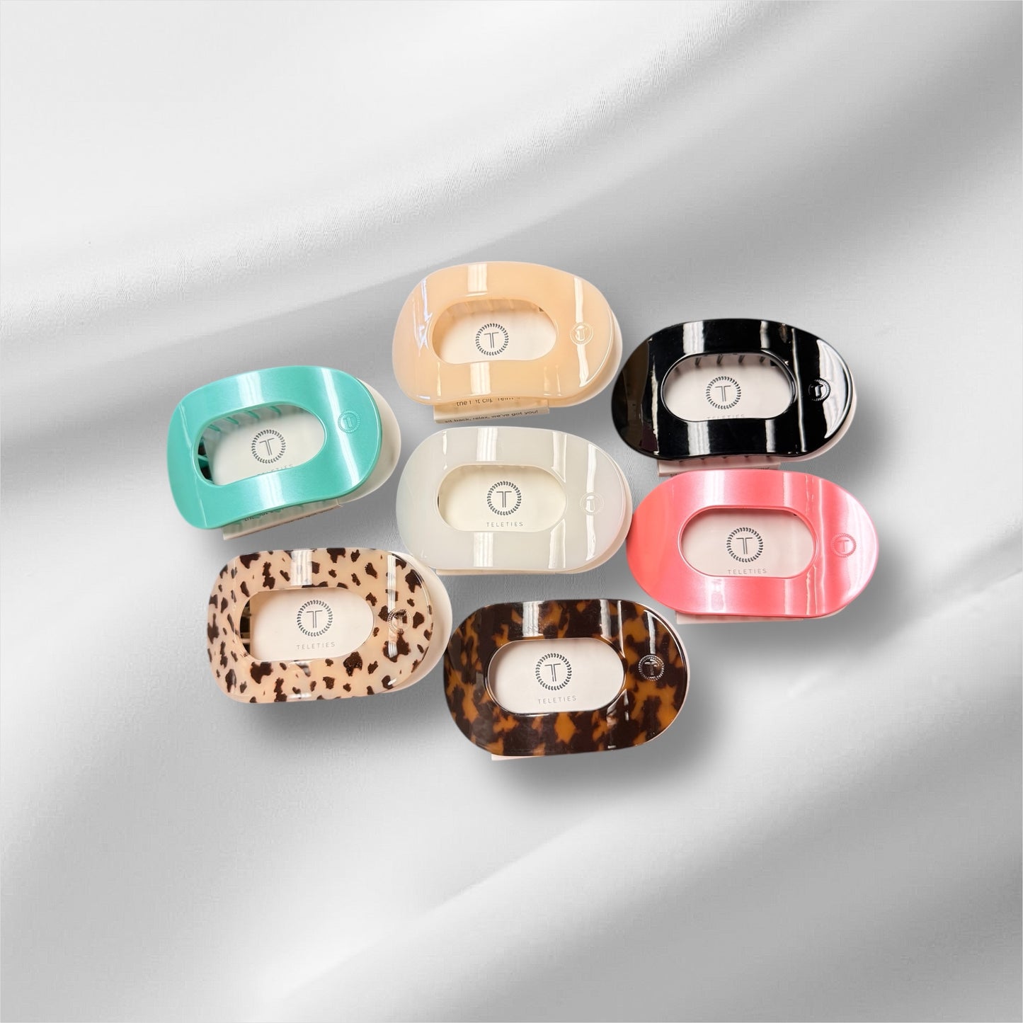 Large Oval Teleties Hair Clip