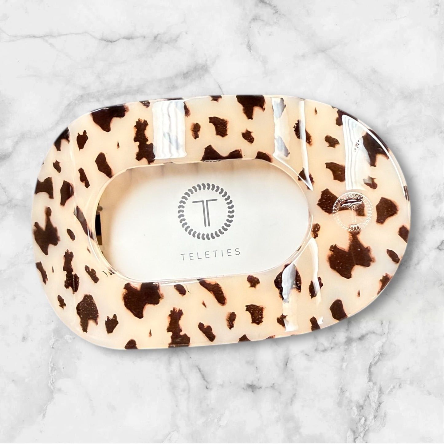Large Oval Teleties Hair Clip