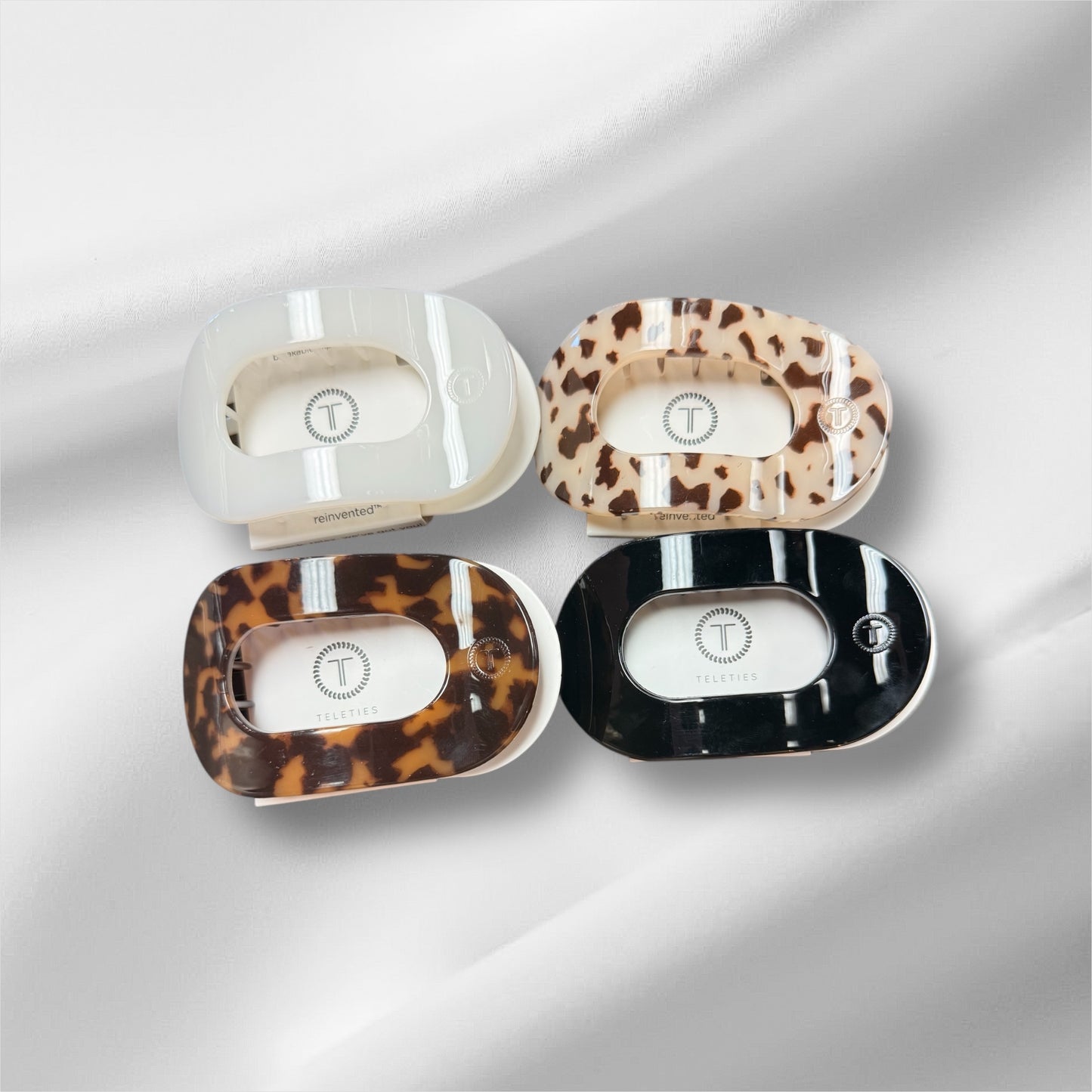 Small Oval Teleties Hair Clip