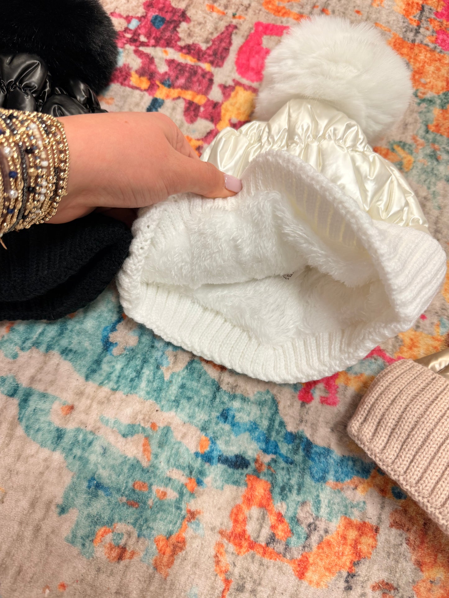 Fleece Lined Toboggan