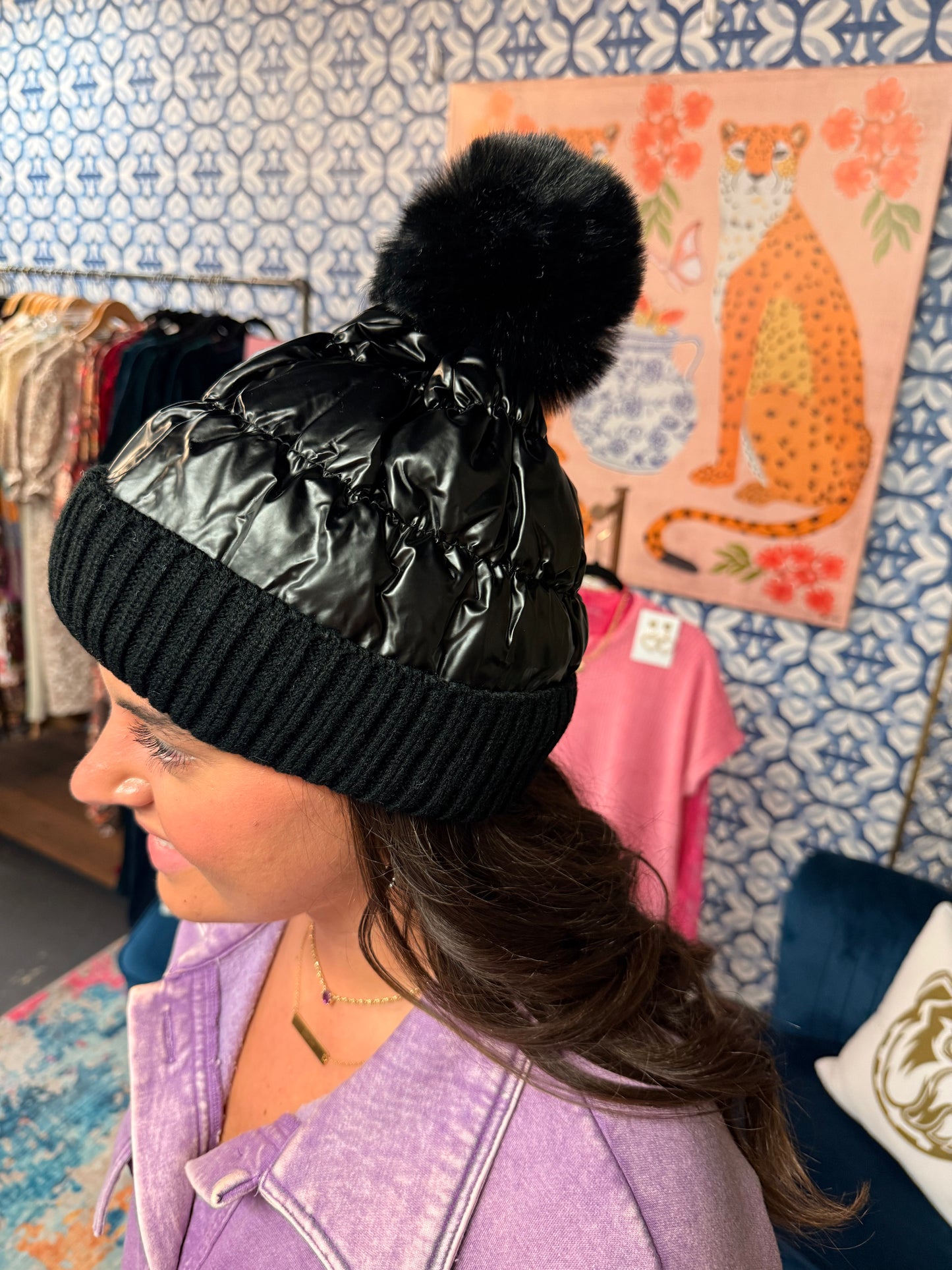 Fleece Lined Toboggan