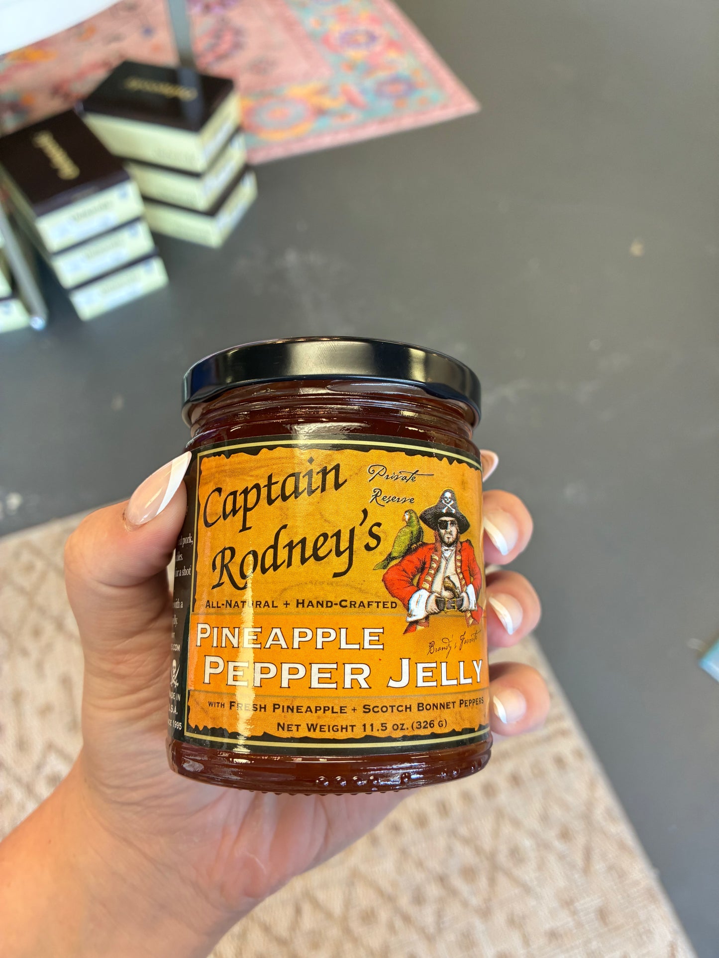 Capt. Rodney's Private Reserve- Pineapple Pepper Jelly