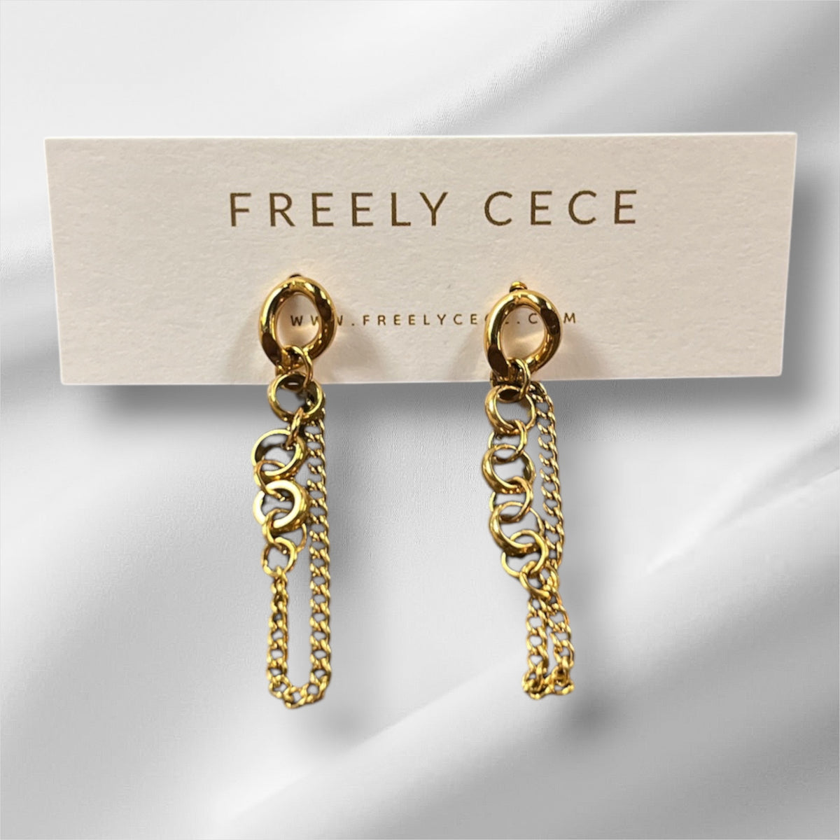 Link Up Fringe Earrings