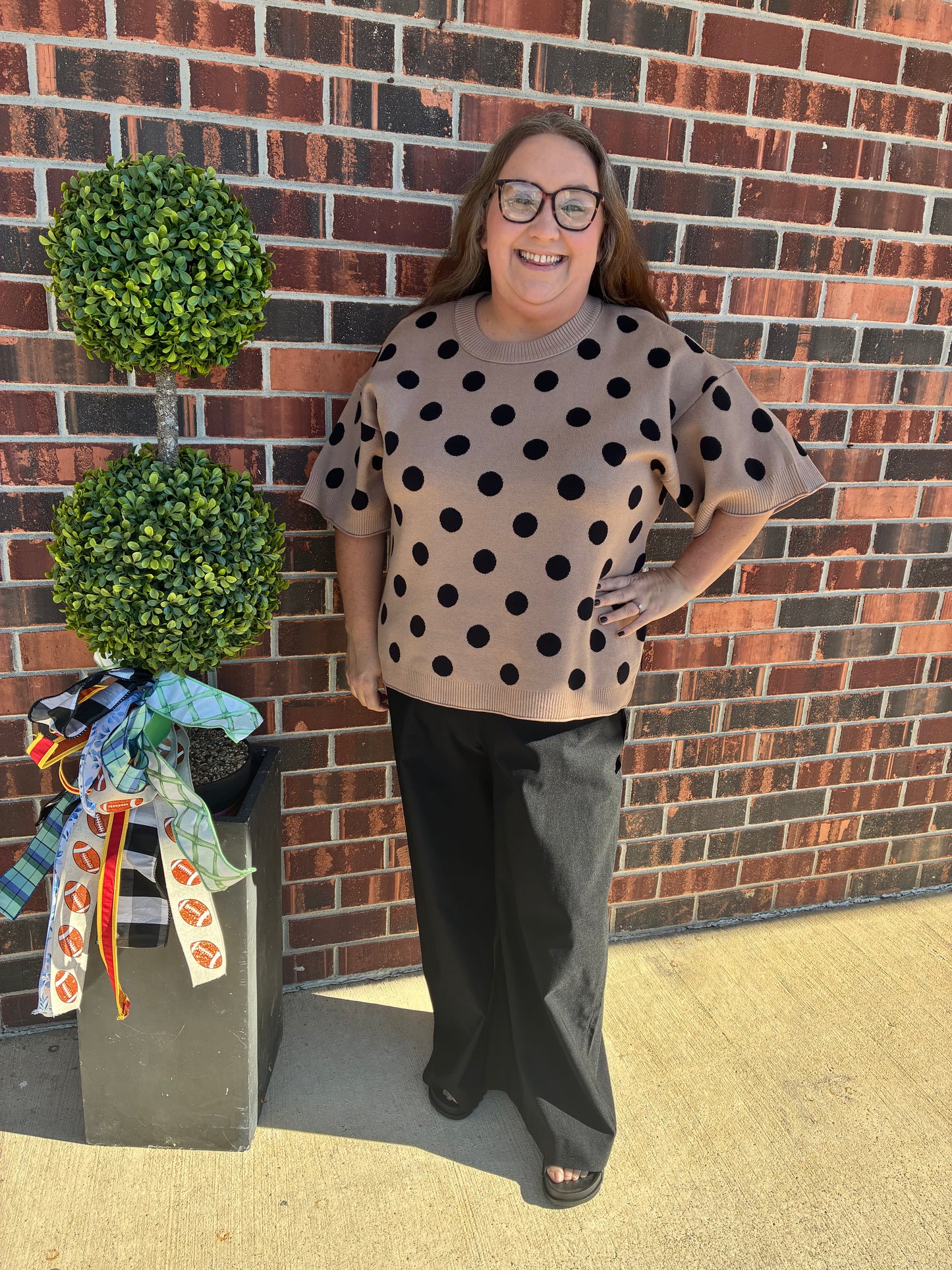 Curvy Tanner Sweater