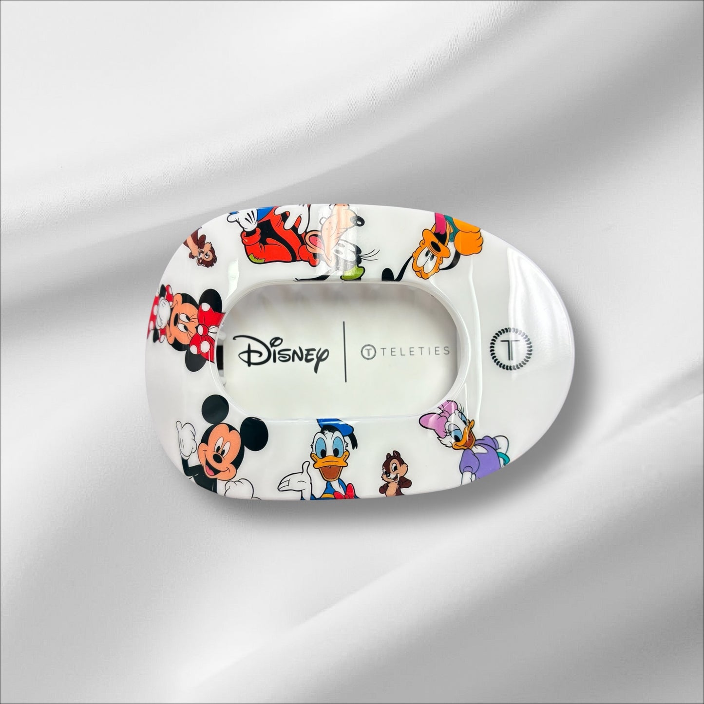 Disney Large Teleties Flat Round Hair Clip